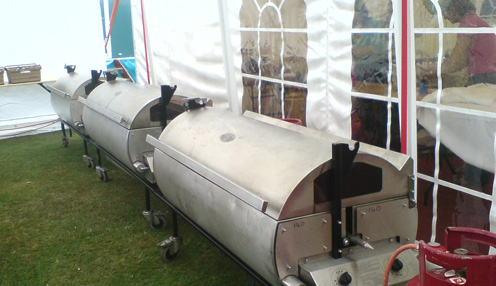 Festival lamb roast machines